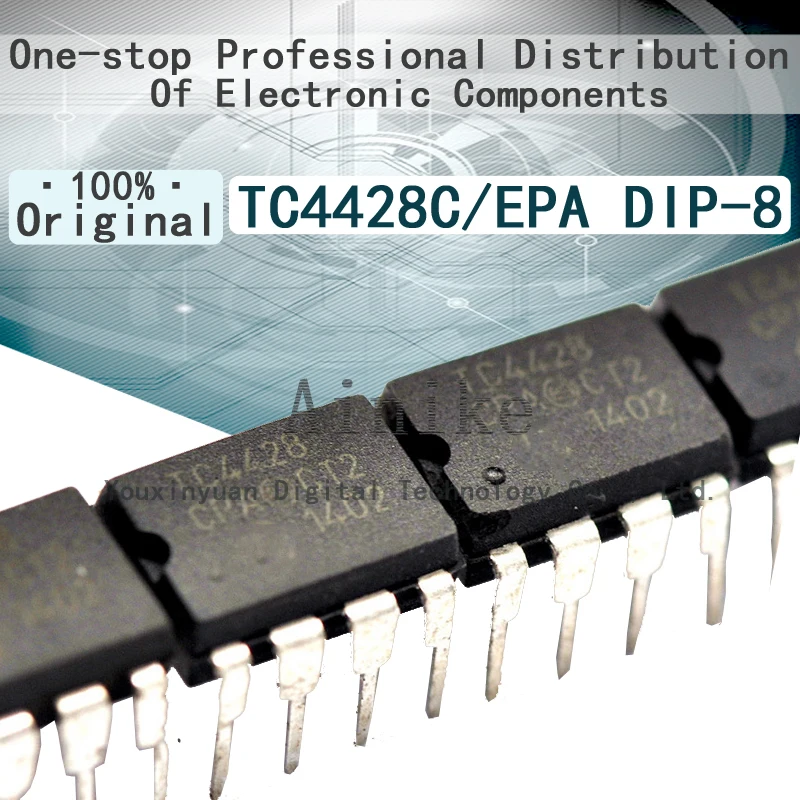 10ชิ้น/ใหม่ TC4424 TC4424CPA TC4424EPA DIP-8 MOSFET Driver IC