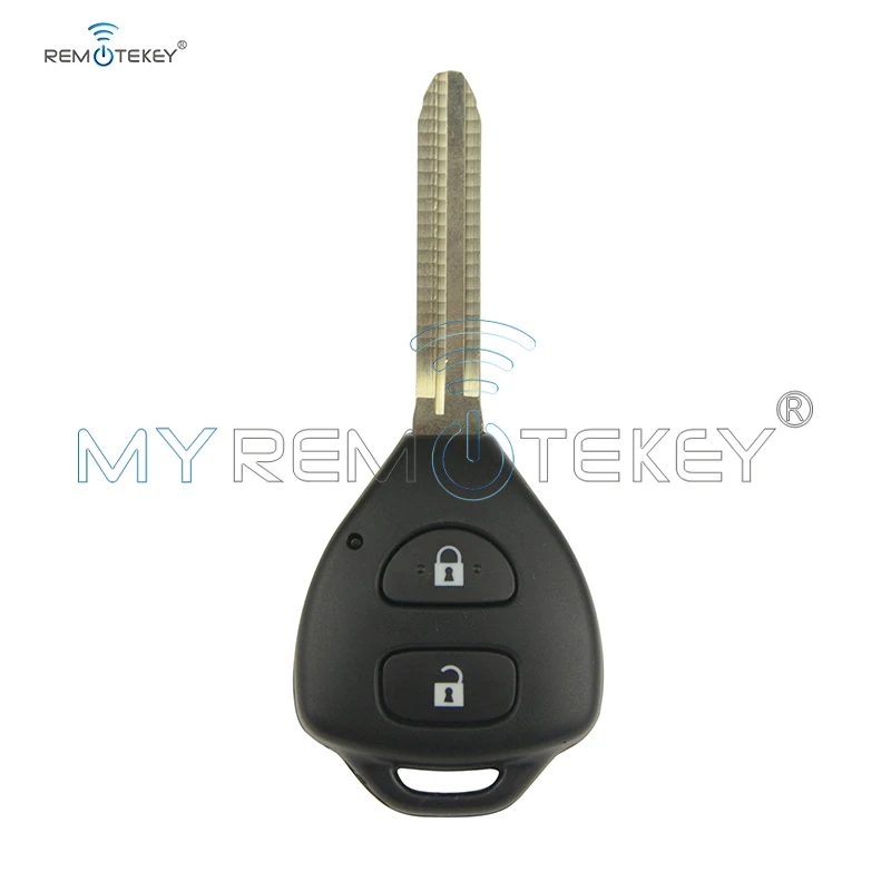 

Дистанционный ключ Remtekey HYQ12BBY, 2 кнопки, 434 МГц, для Toyota 2006, 2007, 2008, 2009, 2010, для Rav4, 4d67G, без чипа