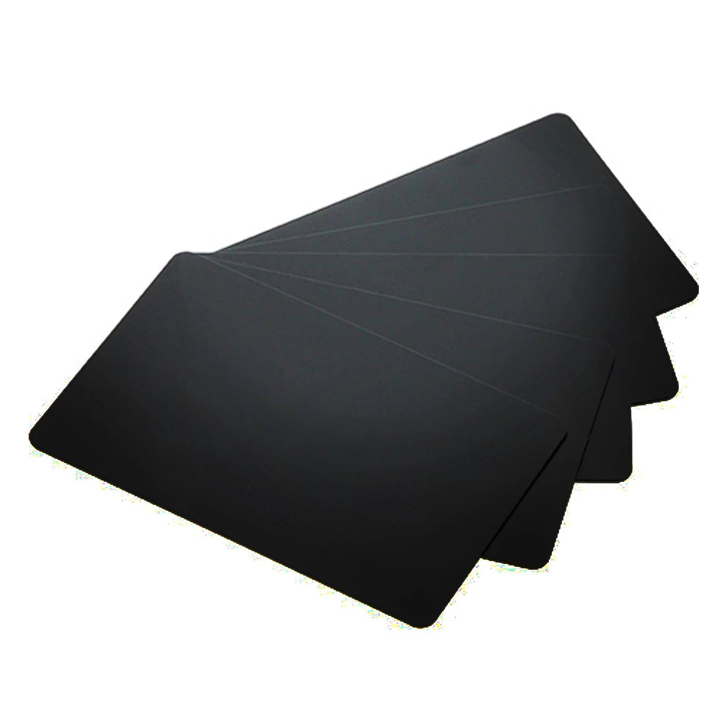 

High Trust Quality Classic Black Color PVC Cards for ID Badge Printers Graphic Quality CR80 30mil PVC Card