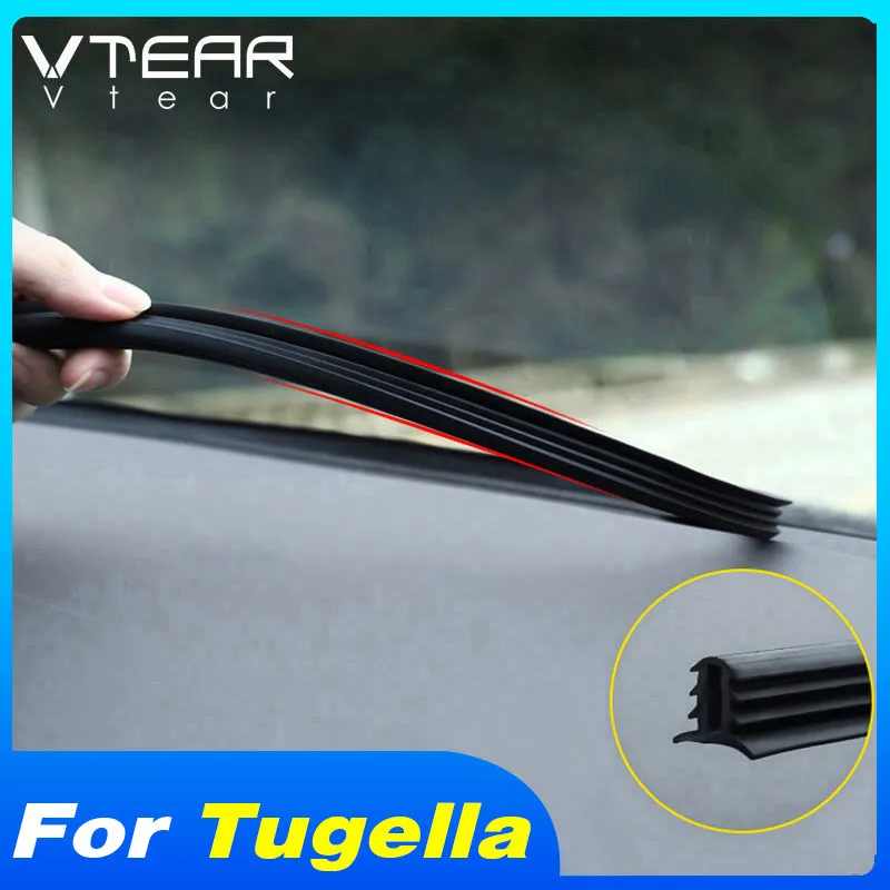 Vtear Dashboard Soundproof Strip Interior Accessories Car Styling Protection Edge For Geely New Tugella Xingyue FY11 2023 2024