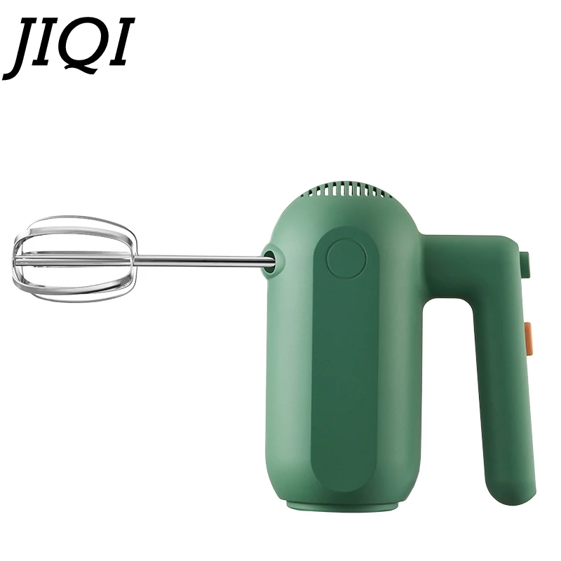 JIQI 5 Speed Handheld Dough Mixer Electric Whisk Egg Beater Food Blender Multifunctional Food Processor Electric Kitchen Mixer