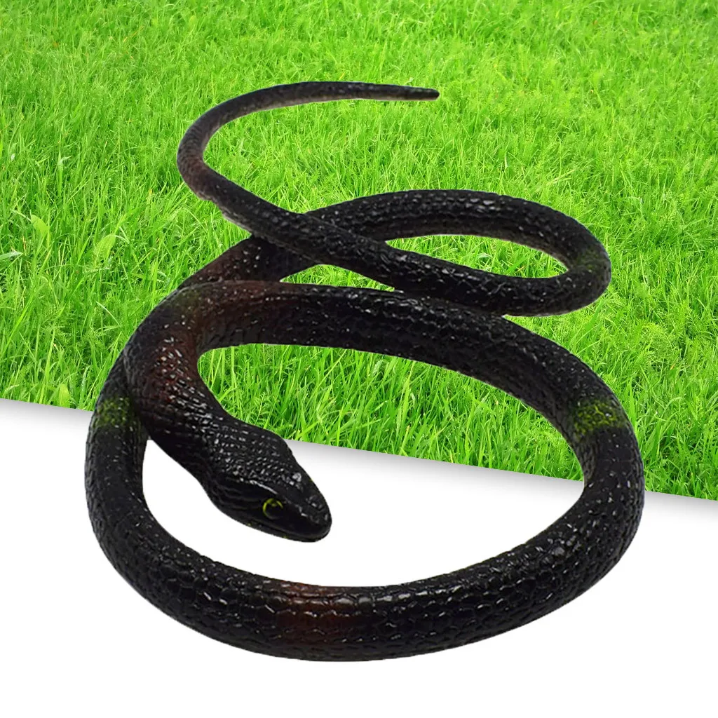Squishy Animal Toy Educational Learning Toys New Rubber Snake Toys Snakes Party Bag Fillers Halloween Prop Joke Soft Hot