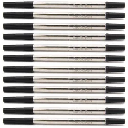 116mm long 7mm diameter Ballpen Rollerball Pen Refills Ballpen Refill For Parker German ink 1905323 3021531
