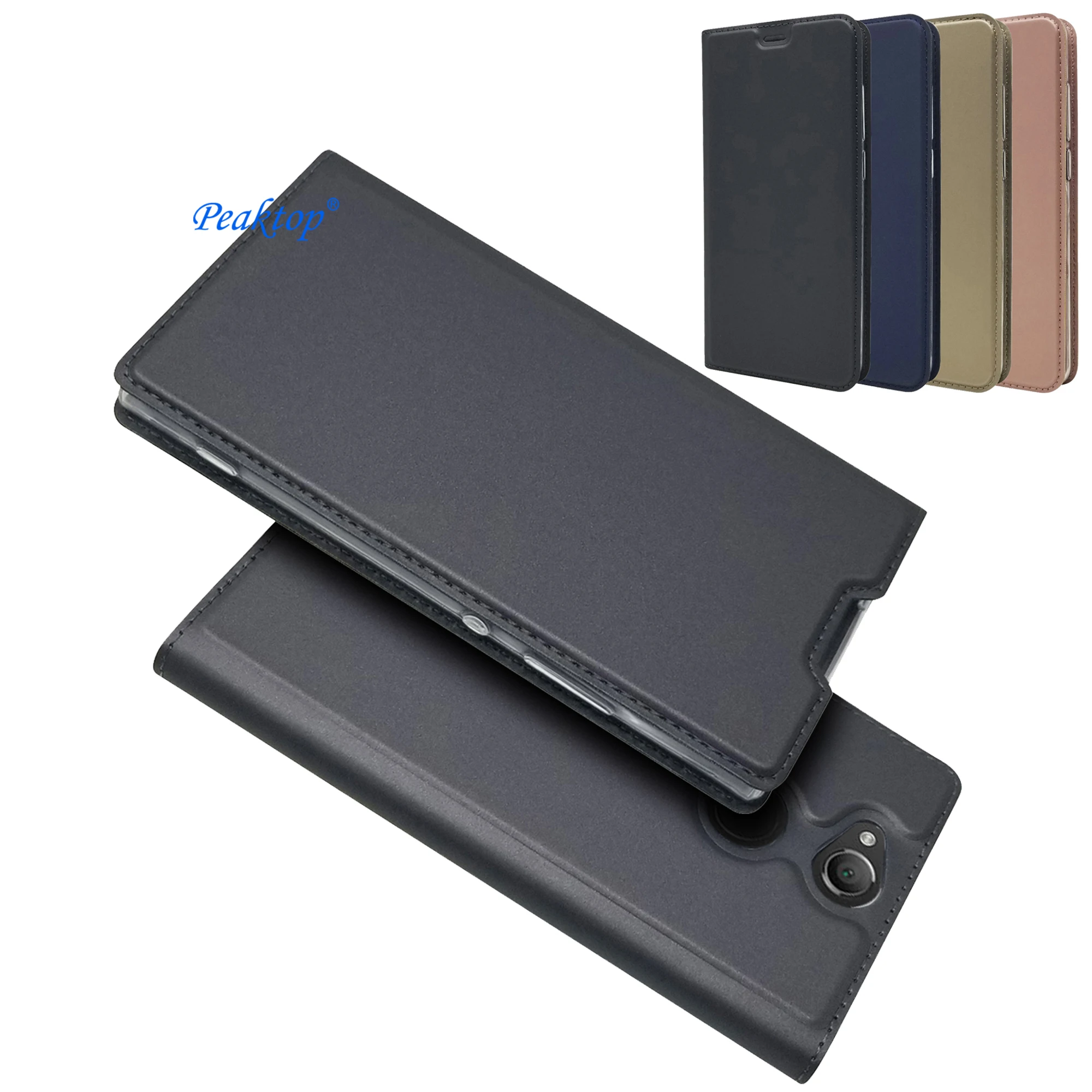 Leather Phone case For Etui Sony Xperia XA2 5.2