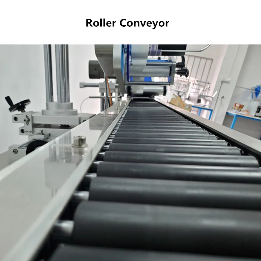 Mesin Pelabel Botol Bundar Horisontal Otomatis Mesin Pelabel Botol Bundar untuk Botol Kaca Plastik PET Baterai Oral