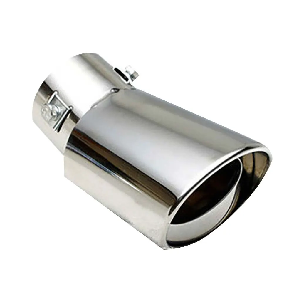 Universal Car Exhaust Muffler Tip Round Stainless Steel for Peugeot 308 508 2008 3008 4008 6008 301 206 307 406 407 207 208