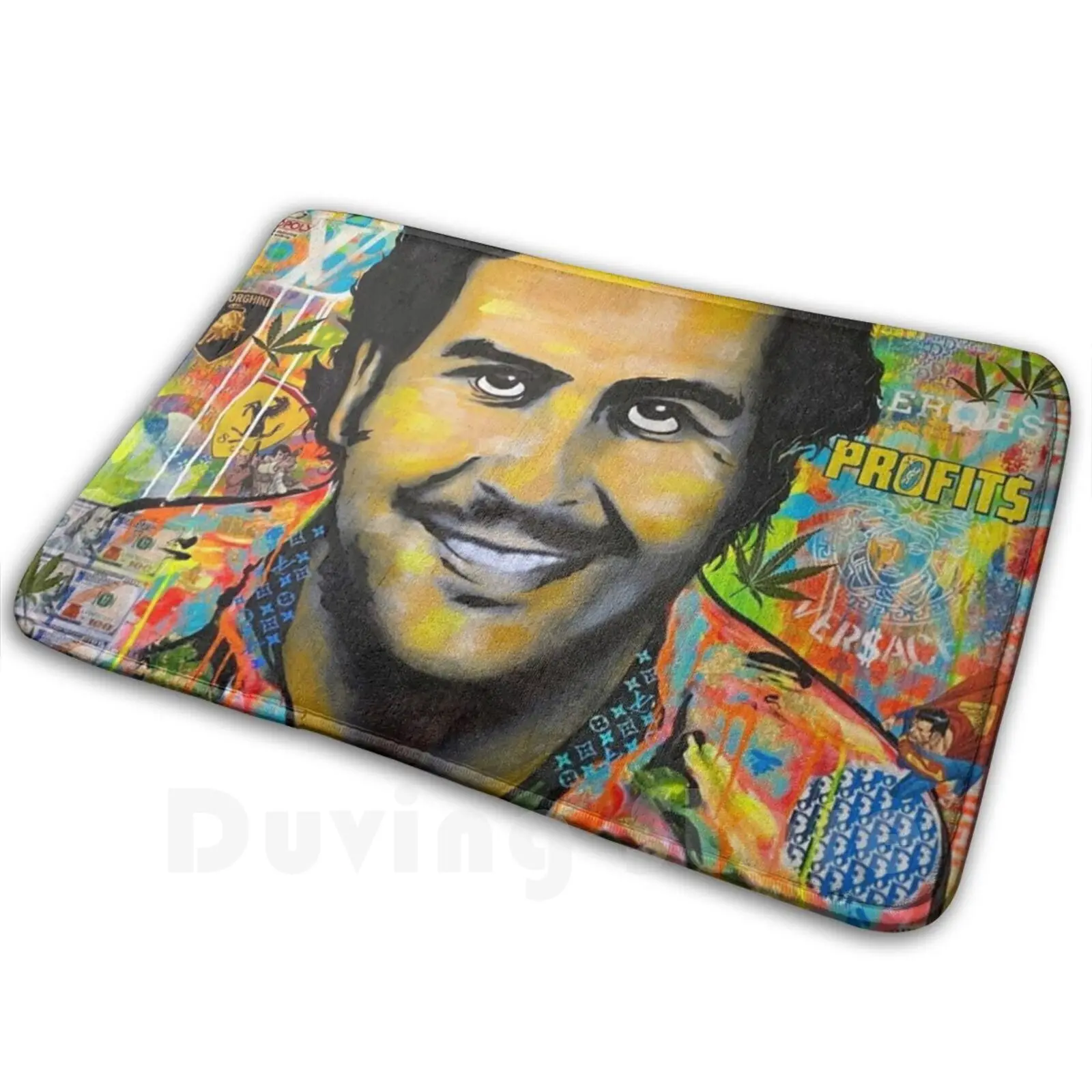 El Patron Pablo Escobar Cartel Fan Art & Merch Tapete Tapete Almofada Macio Pablo Escobar Escobar Pablo Escobar Pablo Escobar Pablo