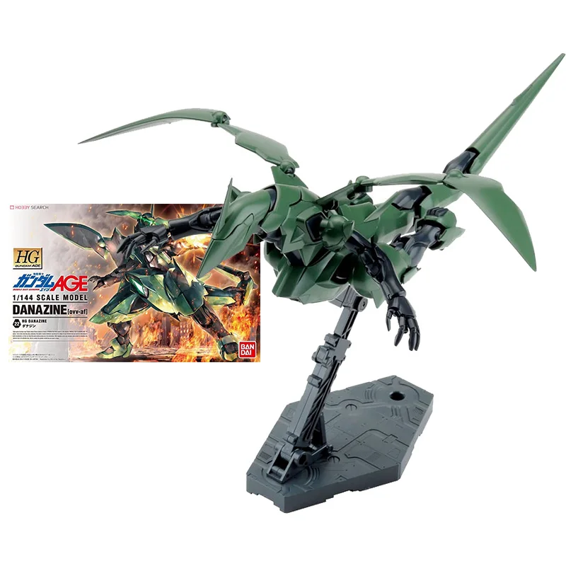 

Набор моделей Bandai Gundam, аниме, фигурка HG 1/144, возраст-22, Danazine, OVV-AF Подлинная модель Gunpla, фигурка, игрушки для детей