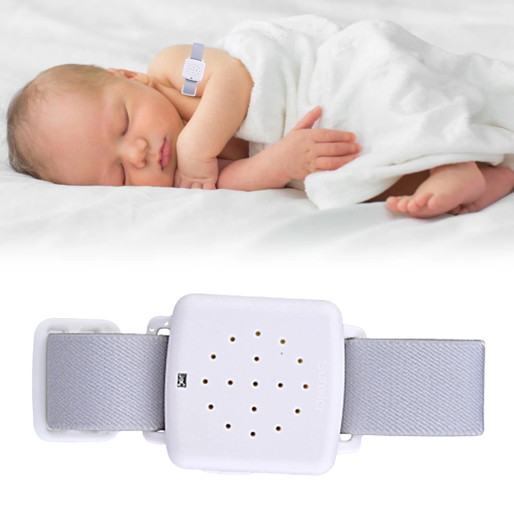 

Convenient Professional Arm Wear Bed-wetting Sensor Alarm For Baby Toddler Adults Potty Training Wet Reminder Sleeping Enuresis