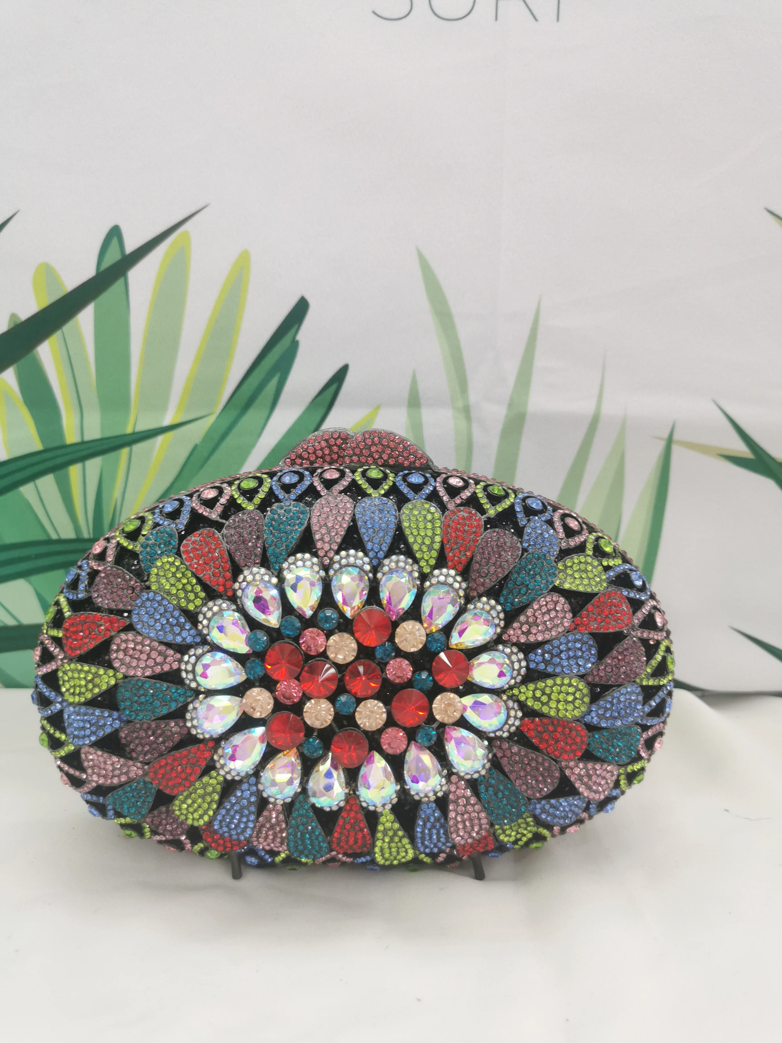 

XIYUAN женские металлические красочные клатчи со стразами, роскошные свадебные клатчи с бриллиантами и кристаллами, кошелек, женская вечеринка, мини-минодьер