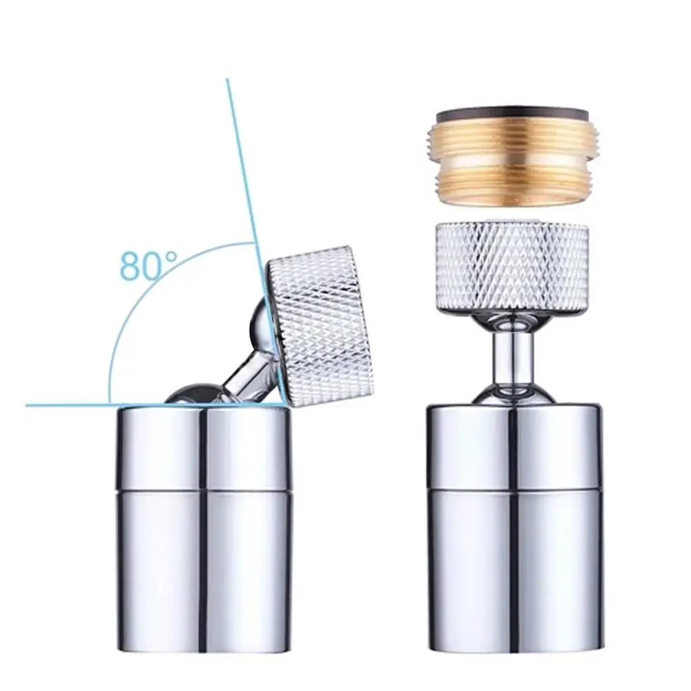 Kitchen Faucet Water Filter 360 Rotatable Faucet Sprayer Head 55/64 Inch Female Thread Water Saving Tap Aerator For Kitchen Sink