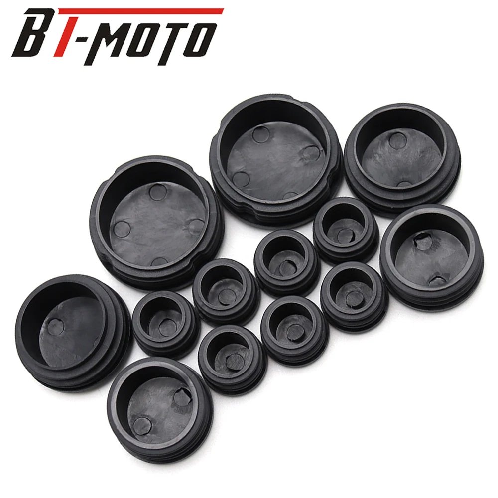 Motorcycle Tank Protection Bar Plugs Covers Fit For BMW R1200GS ADV R 1200 GS LC Adventure 2013 2014 2015 2016 Frame Hole Caps