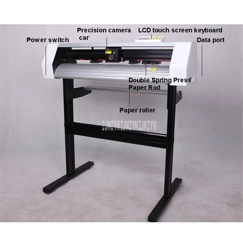 MXT1200 128cm Width Camera Automatic Positioning 3M Reflective Film Contour Cutting Plotter Machine Sticker Label Plotter