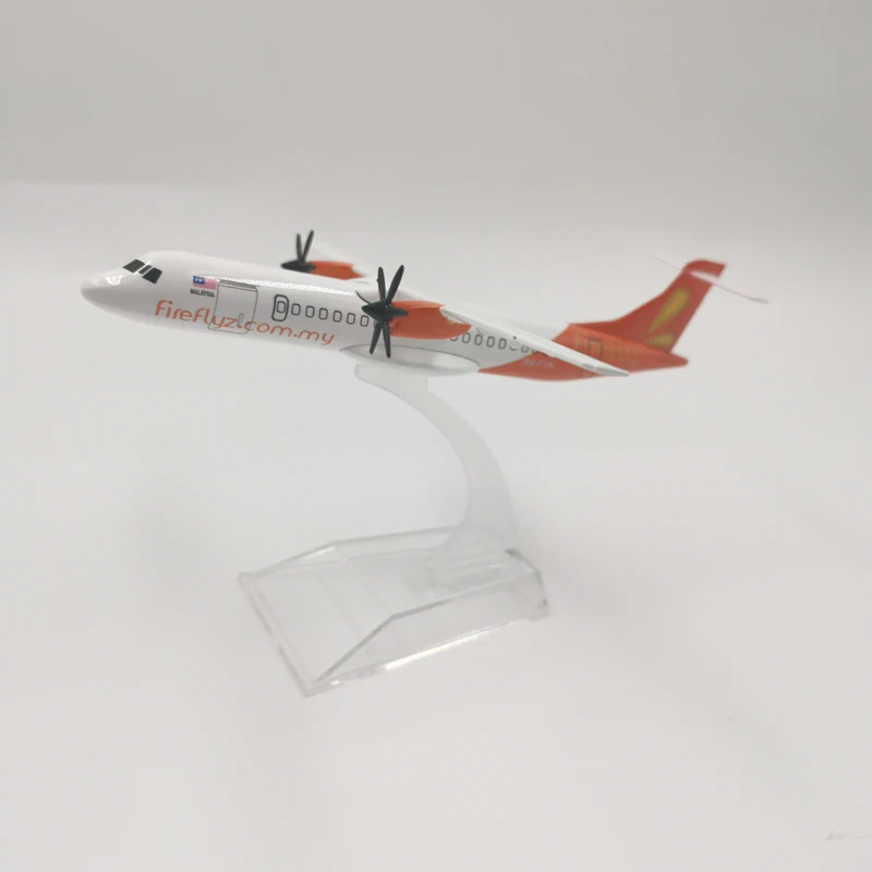 JASON TUTU 16cm Firefly Airlines ATR72-600 Model samolotu Model samolotu Diecast Metal 1/400 Samoloty w skali Drop shipping