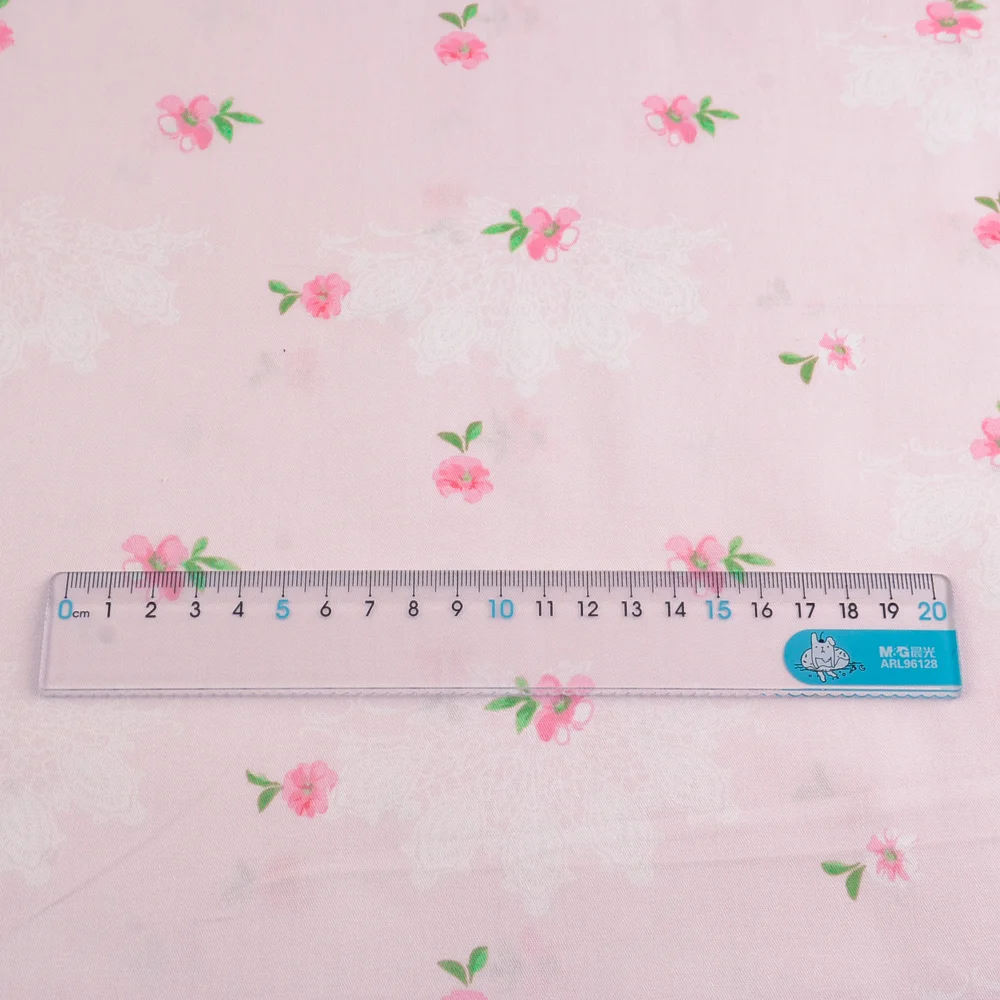 Teramila Rose Gedruckt Baumwolle Stoffe durch die Meter für Nähen Stoffe in Meter Freies Verschiffen, Bettwäsche Sets, quilts, Patchwork, Kleid – Detail 25