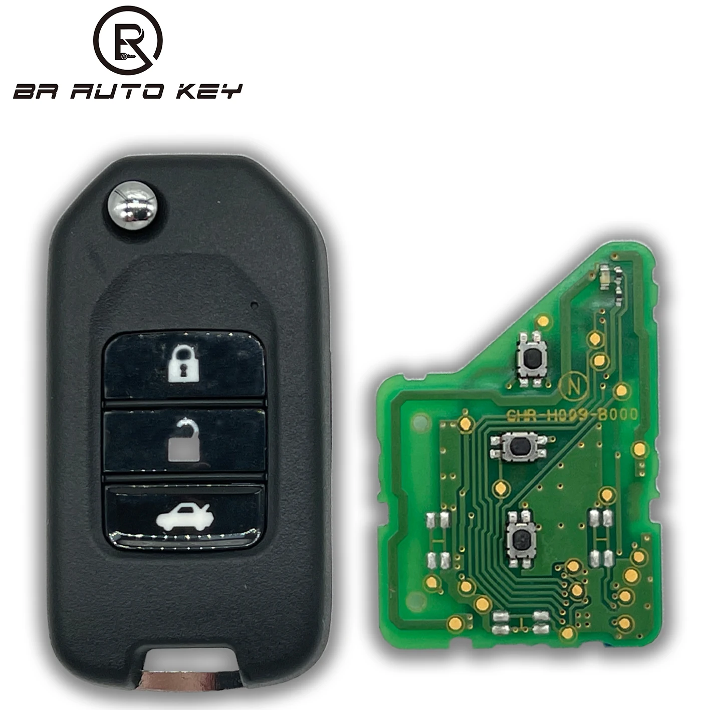 

Car Remote Control Key For Honda Accord Civic City CRV Jazz XR-V Vezel HR-V FRV ID47 Chip 433Mhz Replace Flip Key