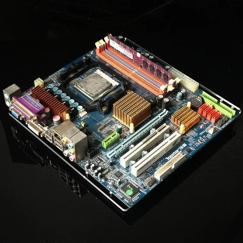 Počítač pouzdro průhledná akryl po jednom deska počítač základní deska DIY dovybavení držák ITX eulerovo císlo M-ATX mainboard držák