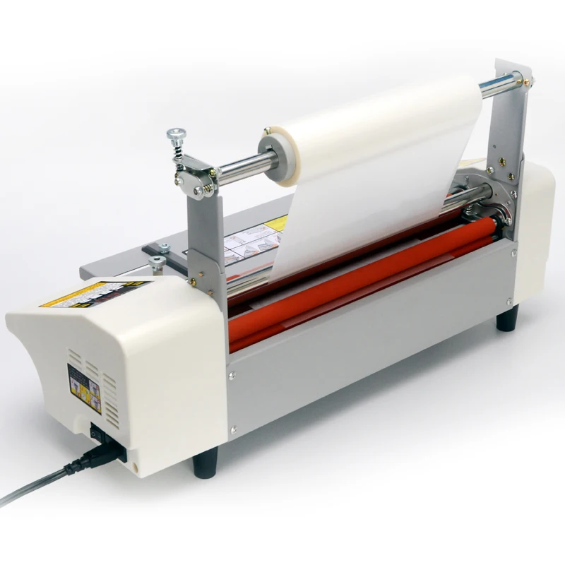 A3 Hot Cold roll laminating machine Four Rollers Laminator laminator High-end speed regulation thermal laminator 110V/220v 9350T