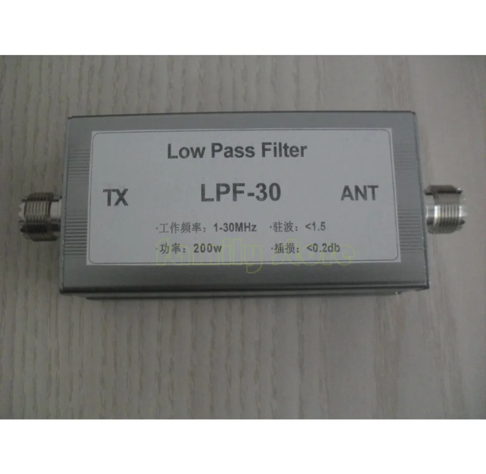 LPF-30 1-30MHz 1-60MHz，200W Low pass filter LPF, short wave low pass filter