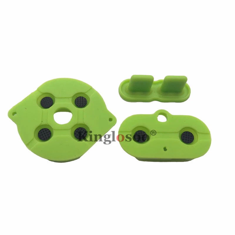 Para game boy bolso almofadas de borracha substituição para gbp habitação escudo botões de silicone a b d-pad start select teclado