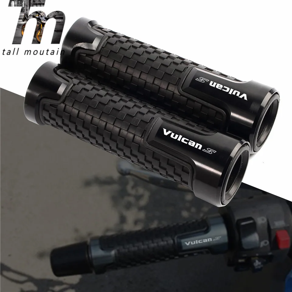 Motorcycle Handle Grip Handlebar Grips cover For KAWASAKI VULCAN S 650 VN650 2015 2016 2017 2018 2019 Accessories