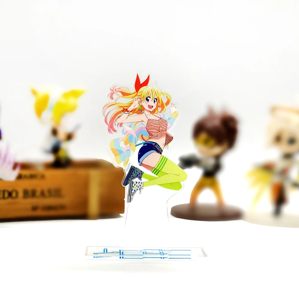 Nisekoi Kirisaki Chitoge acrylic stand figure model plate holder cake topper anime Japanese cool cute waifu