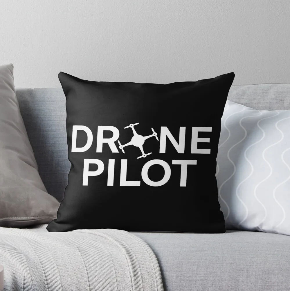 Drone Pilot Throw Pillow Pillowcase Cushion Cover Home Decorative Sofa Pillow Cover Cushion Cover 40x40cm 45x45cm