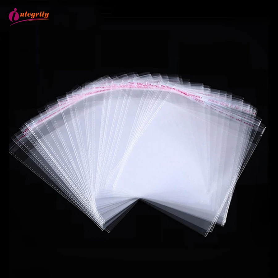 

INTEGRITY 10000pcs 6*10cm Transparent Resealable self sealing small gift/Boutique package bag clear zip lock Opp Plastic pouches