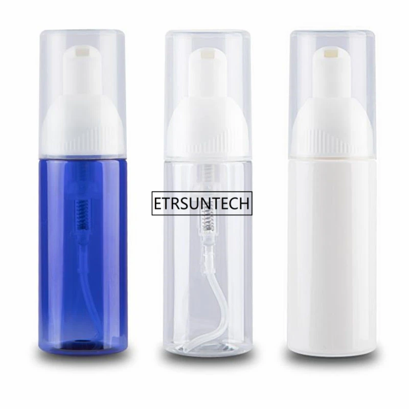 

500pcs 40ML/50ml/80ml Portable Travel Foam Liquid Dispenser Classic Press Pump Foamer Bottle with White Pump Top F3324