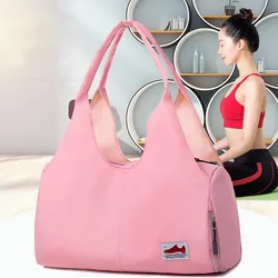 Women's Bag Nylon Yoga Mat Carry Shoulder Handbag Ladies Academy Female Travel Bolsas Duffle Shoe Bags For Gym Sports  Fitness