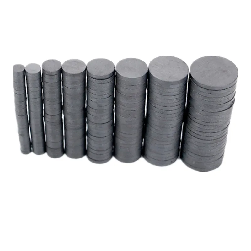 10-30pcs/lot Y30 Disk Ferrite Magnet 13*4 mm  Permanent  magnet 13mm x 4mm Black Round Speaker 13x4 mm