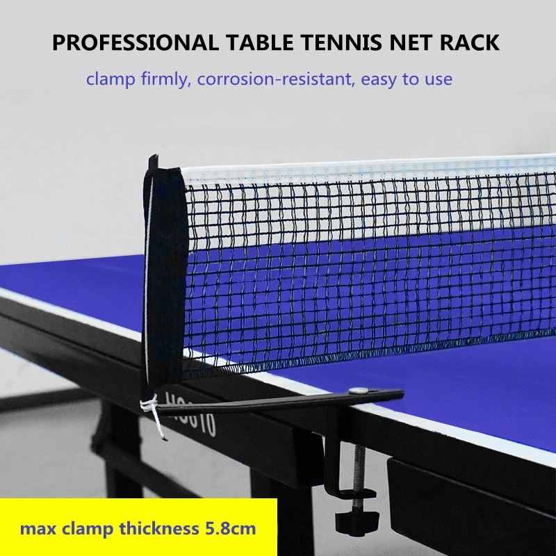 

Профессиональная сетчатая стойка для настольного тенниса, простая винтовая стандартная стойка для любого дома и улицы, спортивное оборудование для пинг-понга
