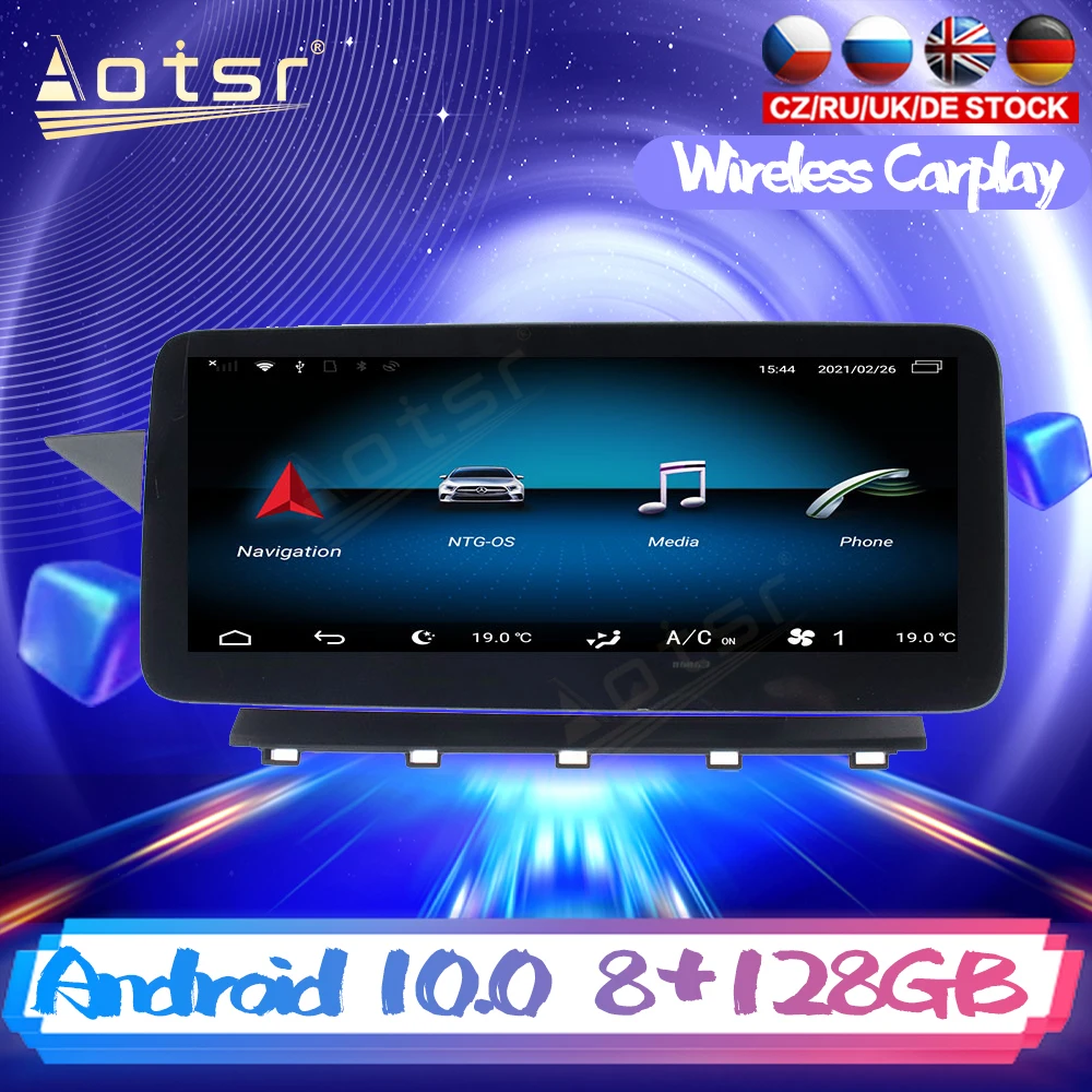 

Android 10 DSP For Benz GLK X204 2008 - 2012 Car DVD GPS Navigation Auto Radio Stereo Video Multimedia Player Carplay HeadUnit