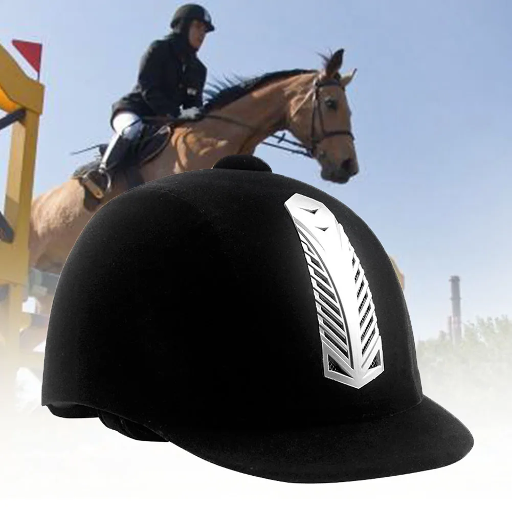 

Women Men Safety Half Cover Sports Protective Anti Impact Cap Equestrian Helmet Adult Horse Riding Guard Hat Horse Equipment