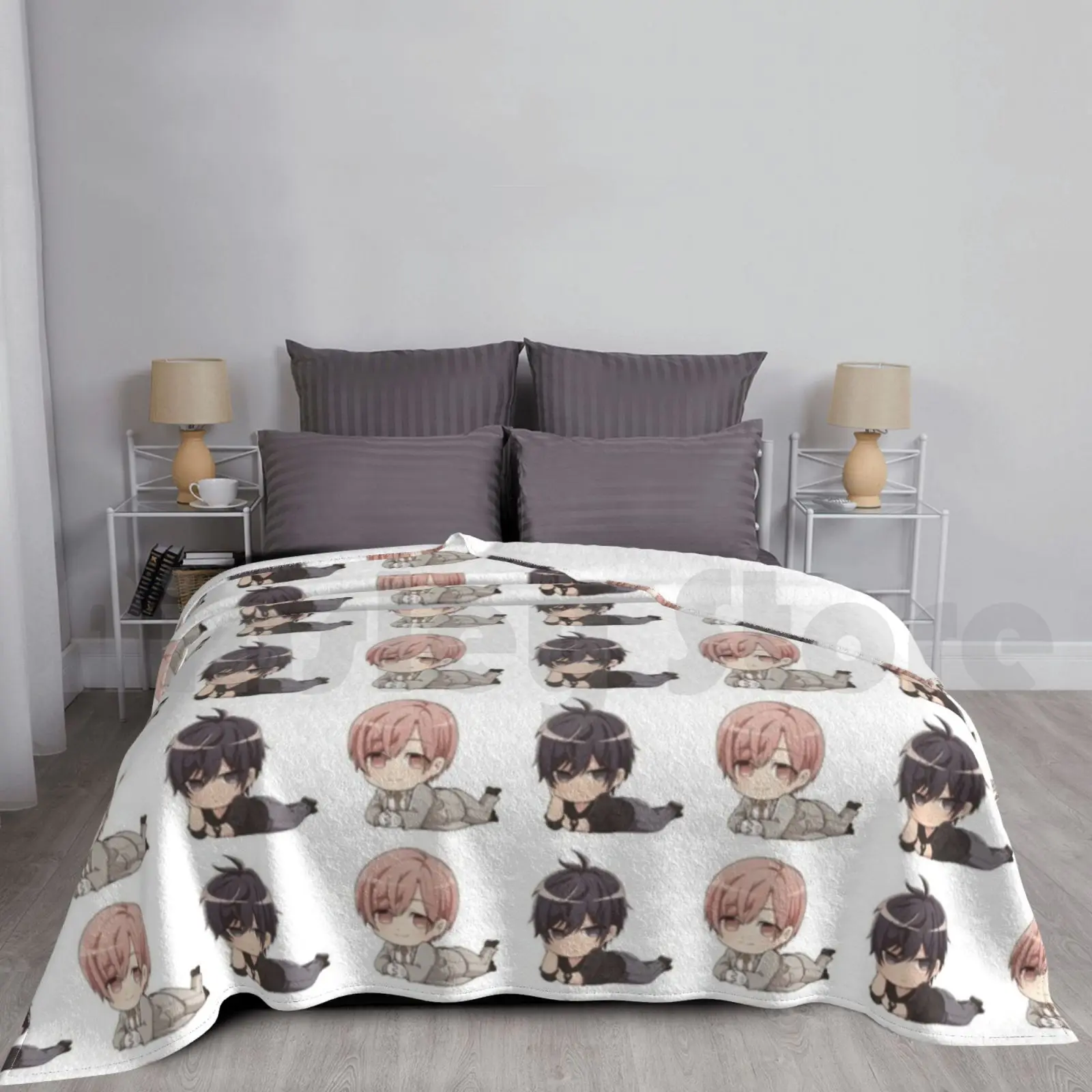 Civil Blanket Fashion Custom Ten Count 10 Count Curious Shirotani Yaoi Bl Boyslove Anime Manga Shonen Ai