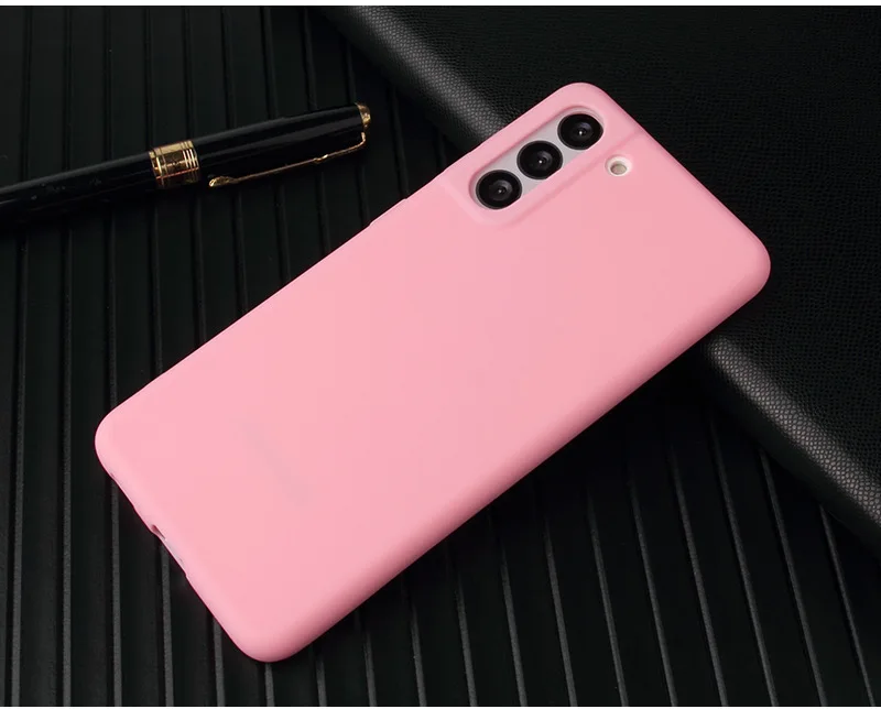 Candy Matte Silikon Telefon Fall Für Samsung Galaxy S21 S22 S23 FE S20 Ultra S7 S8 S9 S10 S10E Hinweis 8 9 10 Plus Abdeckung Fundas – Detail 9