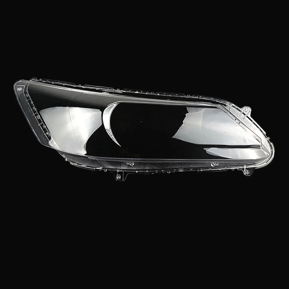 Car Headlight Cover Lens Glass Shell Front Headlamp Auto Light Transparent Lampshade  For Honda Accord Nine Generation 2014 2015