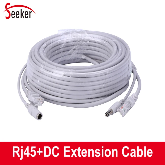 

Сетевой кабель видеонаблюдения Seeker Rj45, удлинитель питания DC Ethernet, 5/10/15/20/30 м, Optionalfor IP-камер