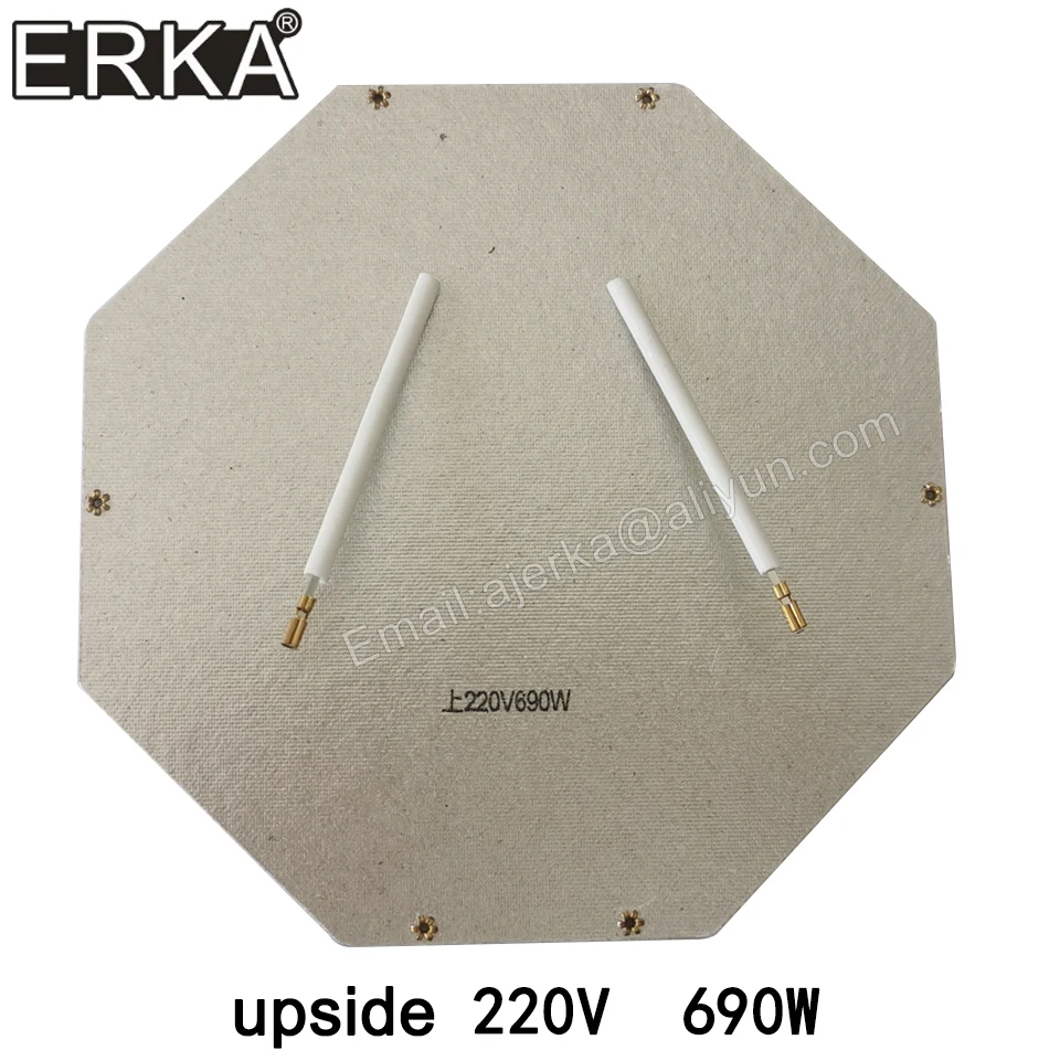 DZHKC mesin wafel telur kawat panas Aberdeen piring aksesori Mica kertas pemanas suhu tinggi piringan pemanas HK-2008A