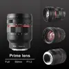 Meike-大口径のフルフレーム,手動フォーカスレンズ,牡丹,ニコン,マウント,リーフ,lカメラ,50mm,f1.2 2