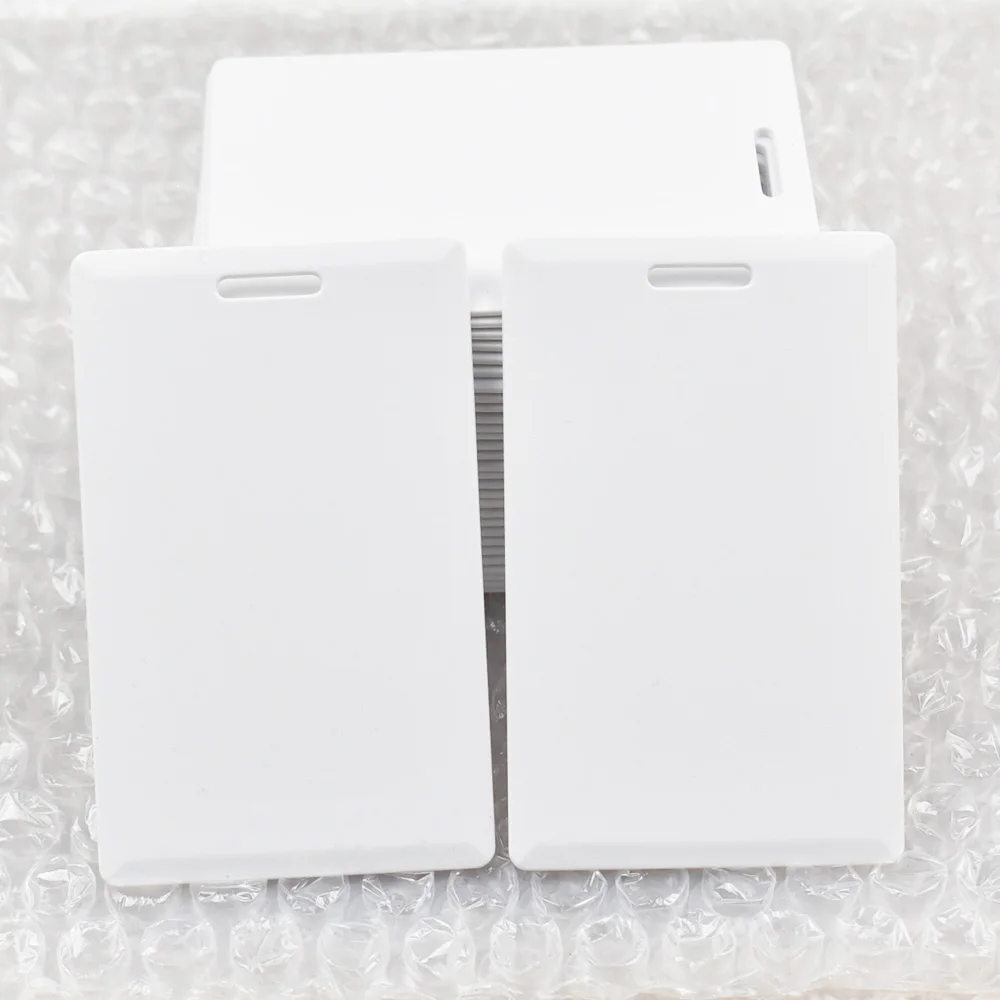 50pcs/Lot 125Khz RFID EM4305 T5577 Thick 1.8mm Rewritable Access Control System Hotel Card