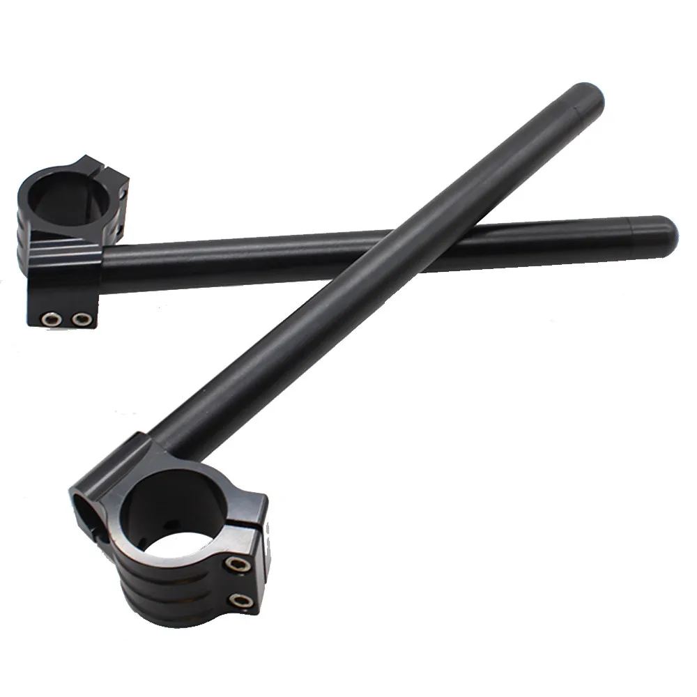 Black 3132 33 34 35 36 37 38 39 40 4142 43 45 48 50 51 52 53 54 55mm Motorcycle Handlebar Clip On Clip-ons Fork Handle Bar Clamp