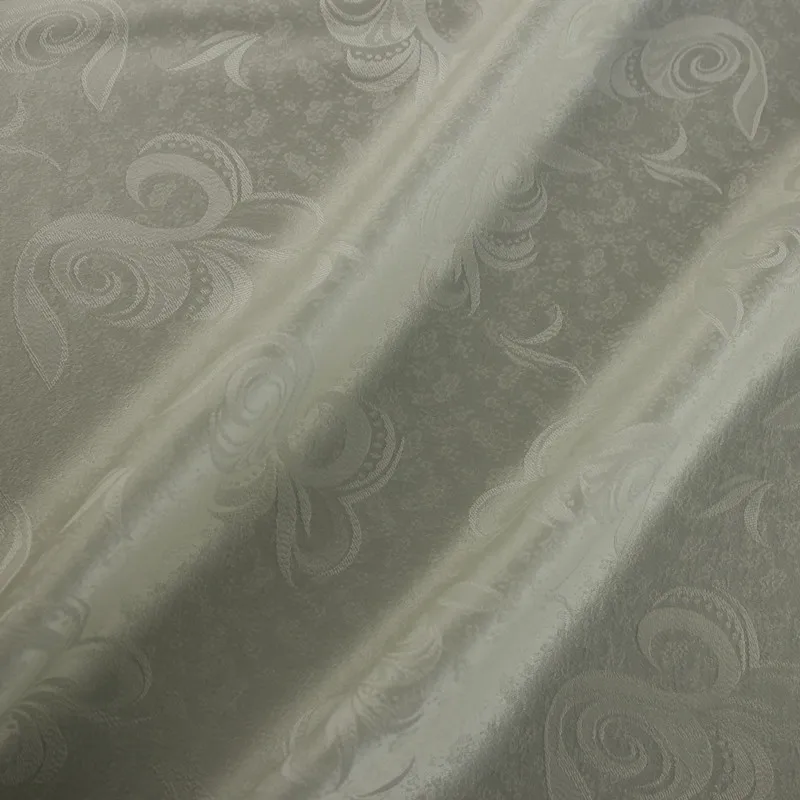 

High-grade jacquard heavy crepe silk fabric for cheongsam dress