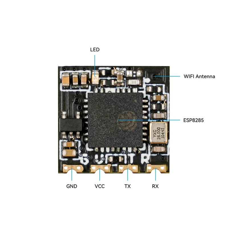 ELRS Lite Receiver ELRS 2.4G Tower /Flat Antenna