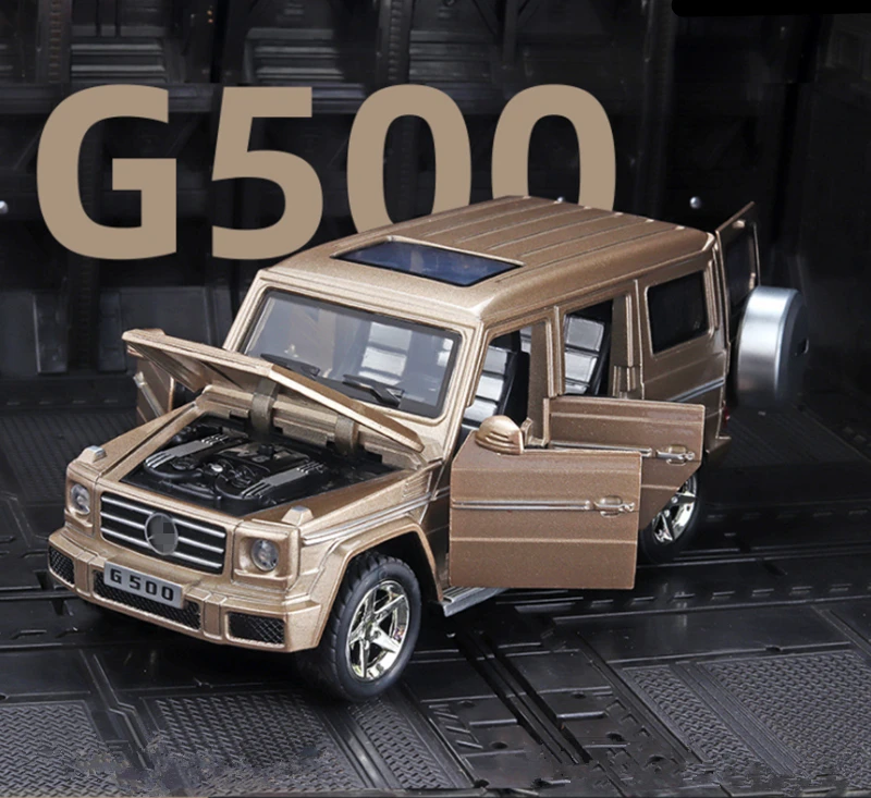 1:32 G65 G500 Legierung Auto Modell Gießt Druck Metall Spielzeug Off-road Fahrzeuge Auto Modell Simulation Sound und Licht Sammlung kinder Spielzeug Geschenk