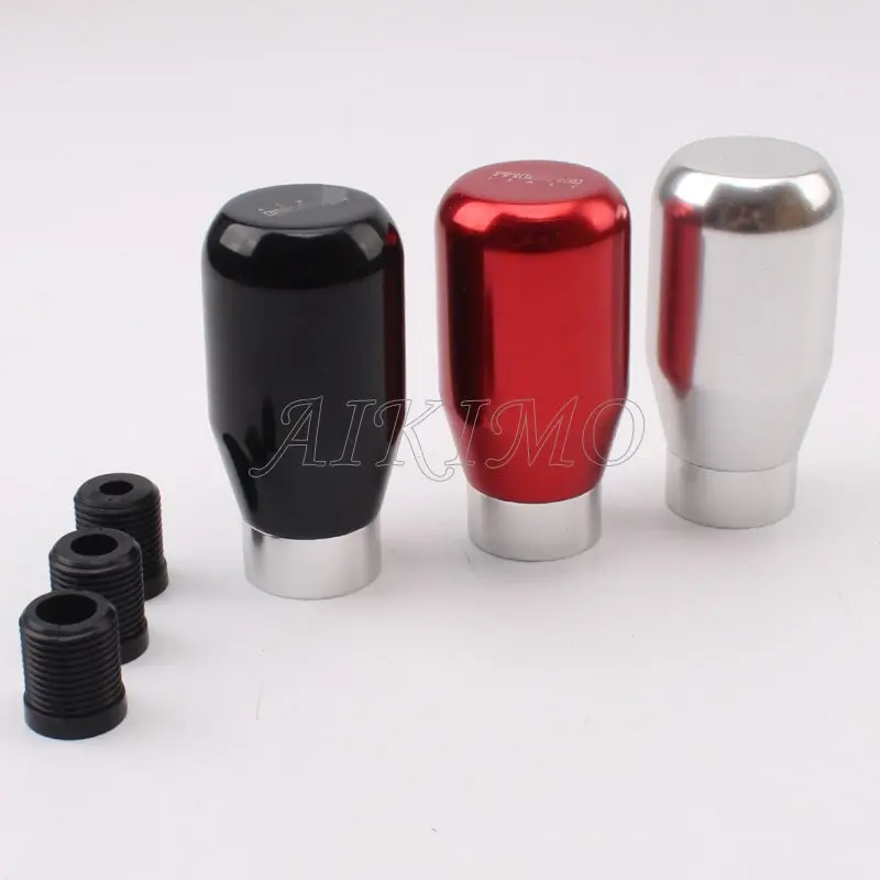 Universal For Car Vehicle Metal MO Italy Style Gear Knob Handles Gear Shift Knob Manual Shifter Shift Lever Knob Handbrake Cover