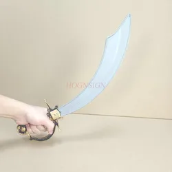 sword for pirates Toy Swords Halloween Costume Party Props Plastic Sword Toy Pirates Sword Foam Simulation Pirates Sword Kid
