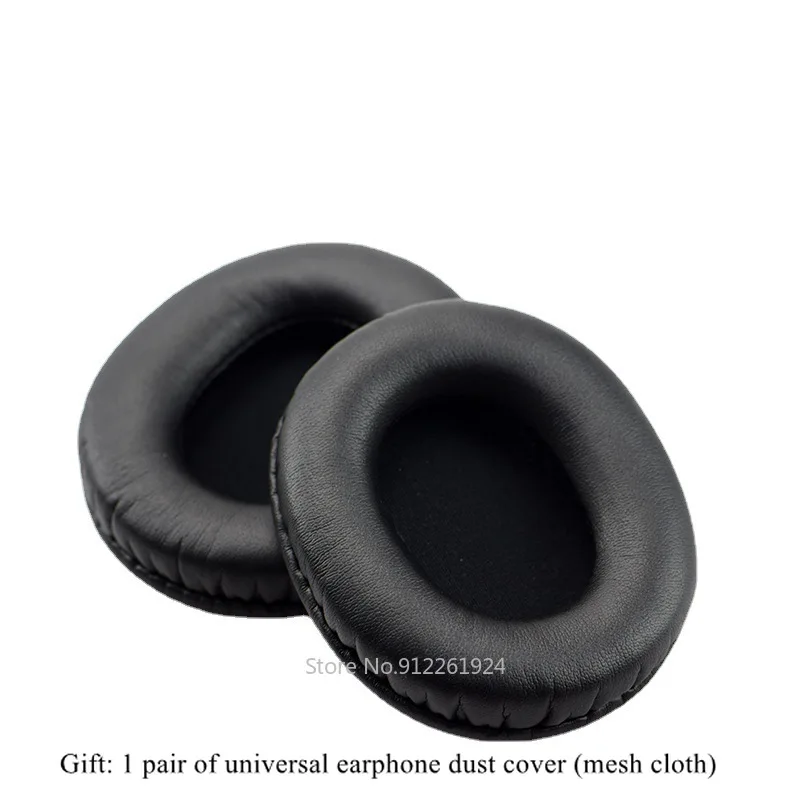 Almohadillas de espuma de repuesto para auriculares, funda de cojín para Audio-Technica, ATH-M50x, ATH-M40X, M30, 1 par
