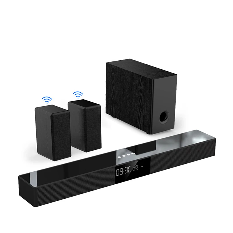 Home Theater Speaker System Sound Bar for TV Television and Home Theatre Wireless Blue tooth Soundbar