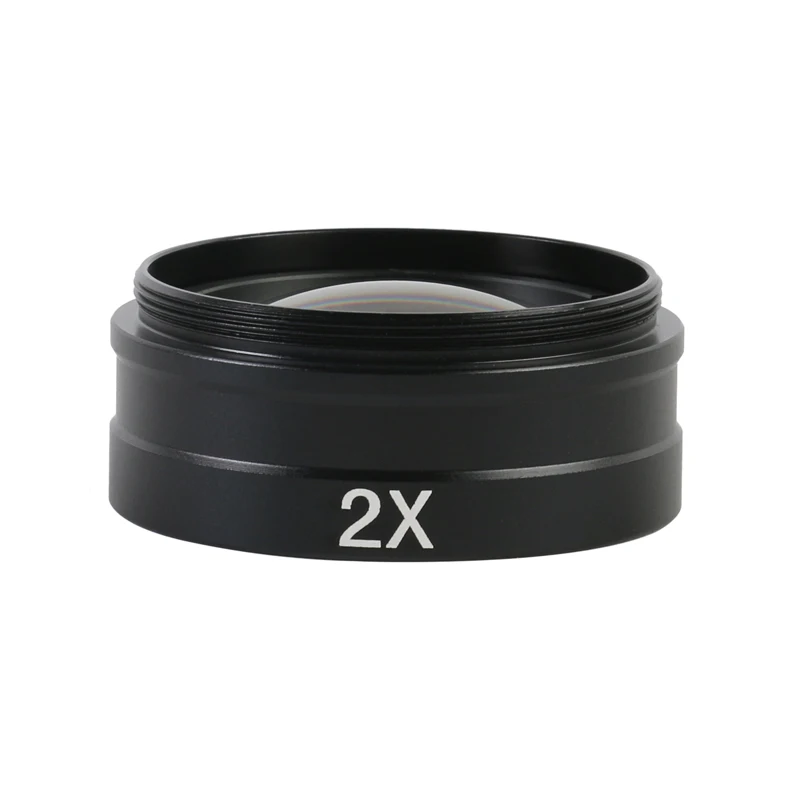 Imagem -05 - Lente Auxiliar Ajustável da Montagem do Zoom c da Ampliação 5x360x Lente 0.5x 2.0x Barlow para a Câmera do Microscópio de Hdmi Vga Usb da Indústria